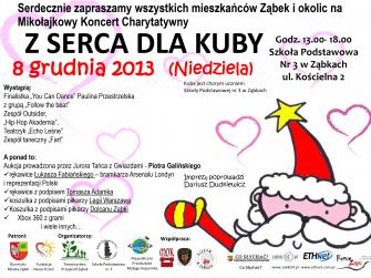 obraz-1 na stronie o tytule: Zapraszamy na Koncert Charytatywny " Z serca dla Kuby"