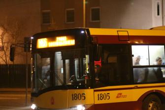 obraz-1 na stronie o tytule: Nowy autobus nocny już kursuje