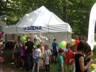 obraz-1 na stronie o tytule: Ekologicznie i po europejsku - Stena Recycling na Pikniku Europejskim w Ząbkach!