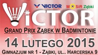 obraz-1 na stronie o tytule: 14 lutego 2015 Grand Prix Ząbek w Badmintonie