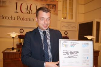 obraz-1 na stronie o tytule: Prestiżowe wyróżnienie dla burmistrza Ząbek w konkursie BUDOWNICZY POLSKIEGO SPORTU 2013