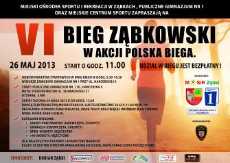 obraz-1 na stronie o tytule: VI Bieg Ząbkowski - Polska Biega
