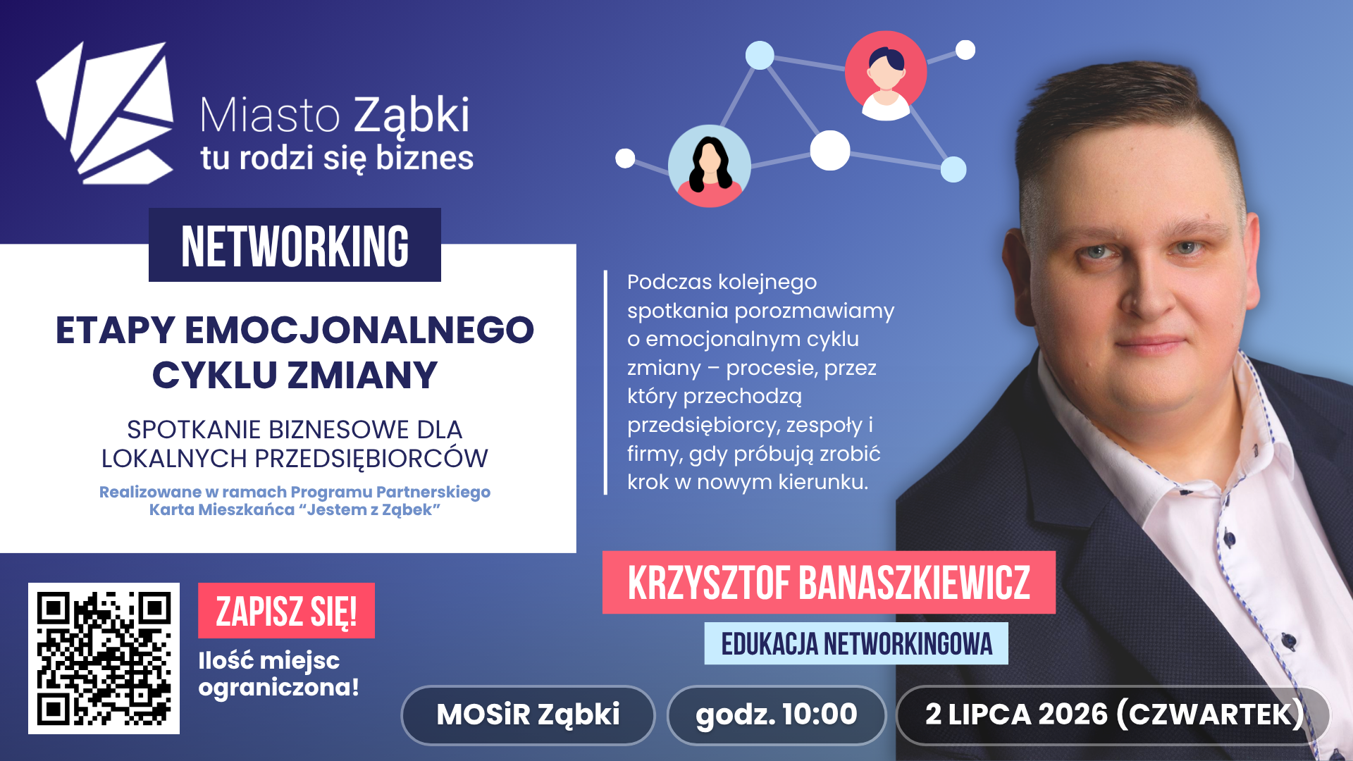 zdjecie na stronie o tytule: Kolejne spotkanie networkingowe „Miasto Ząbki – tu rodzi się biznes” już w lipcu