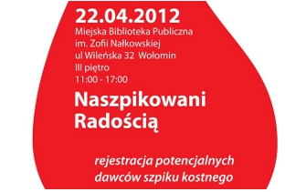 obraz-1 na stronie o tytule: "NASZPIKOWANI RADOŚCIĄ" - rejestracja dawców szpiku