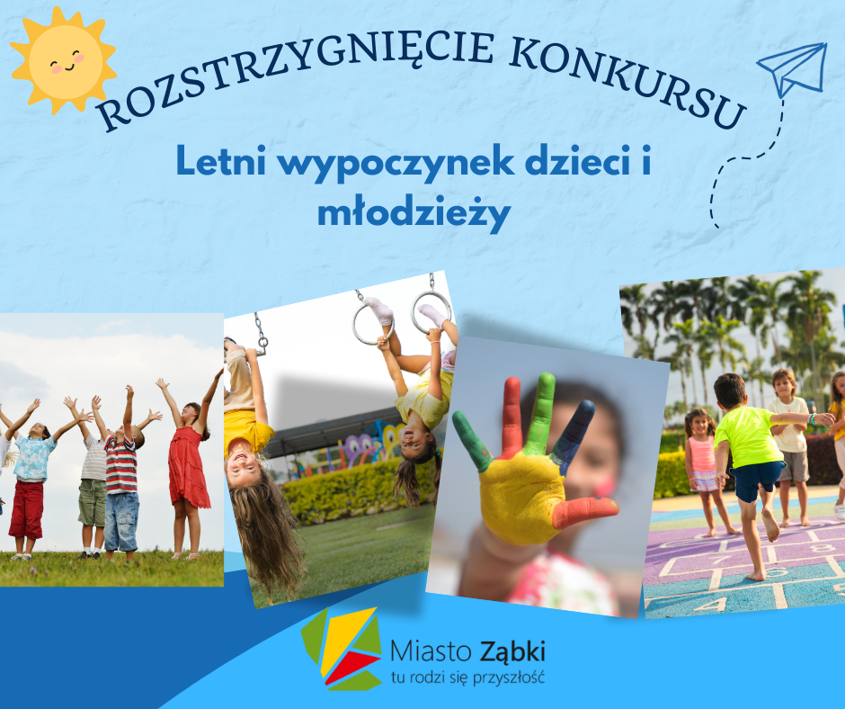 zdjecie na stronie o tytule: Rozstrzygnięciu konkursu - letni wypoczynek dzieci i młodzieży